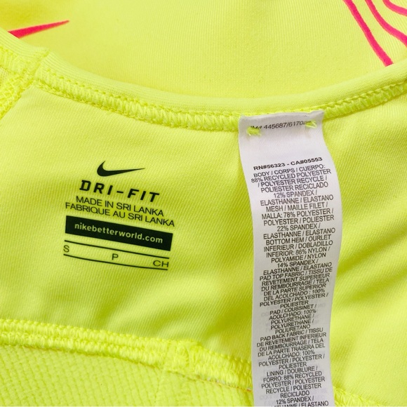 Nike Pro Hyper Classic Dri Fit Sports Bra - Picture 3 of 4